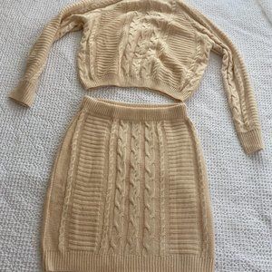 Lulus Two-Piece Sweater Dress